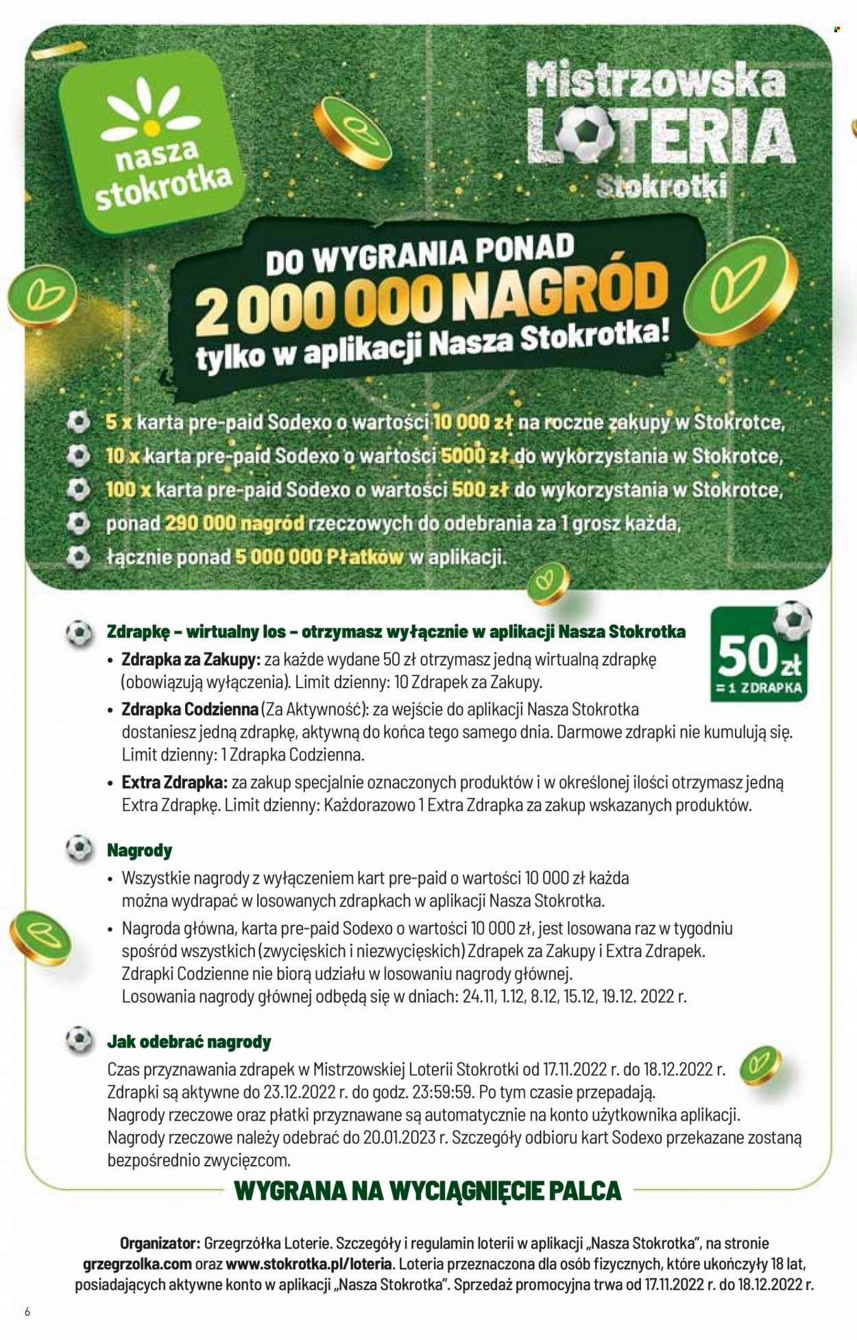 Gazetka Stokrotka Supermarket - 1.12.2022 - 7.12.2022. Strona 6