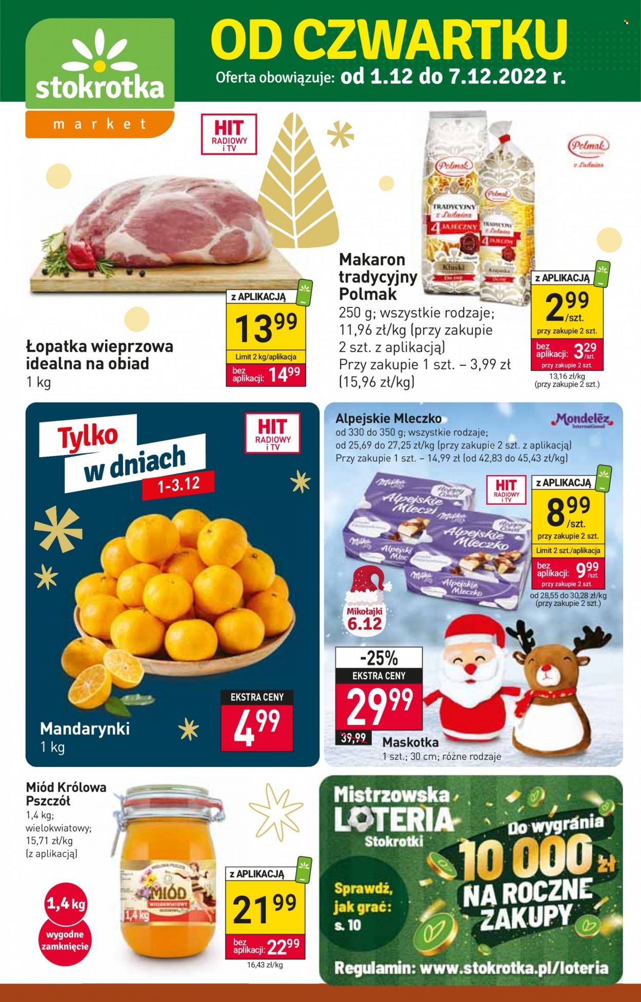 Gazetka Stokrotka Market - 1.12.2022 - 7.12.2022. Strona 1