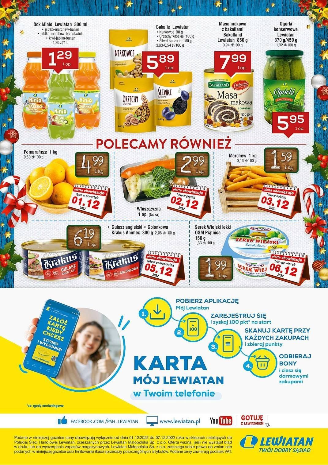 Gazetka Lewiatan - 1.12.2022 - 7.12.2022. Strona 8