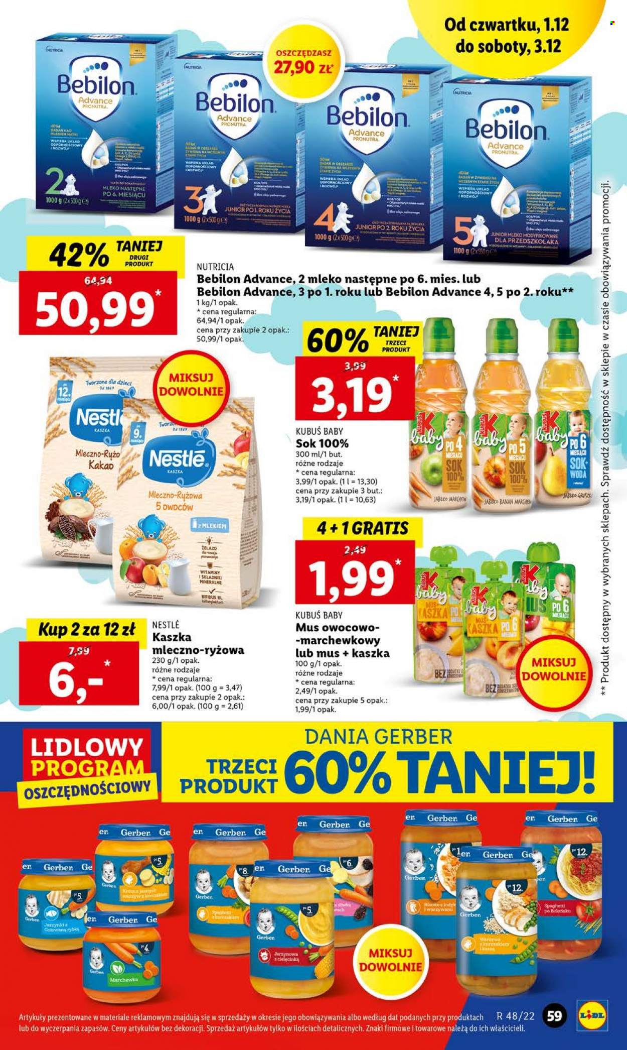 Gazetka Lidl - 1.12.2022 - 3.12.2022. Strona 59