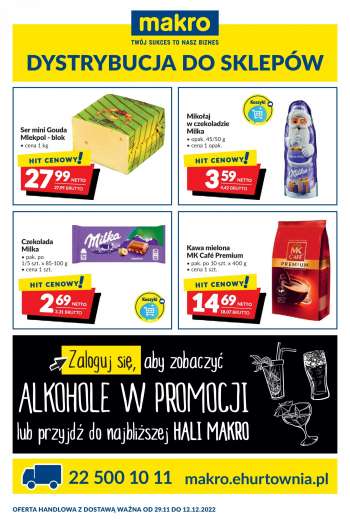Gazetka Makro - 29.11.2022 - 12.12.2022.