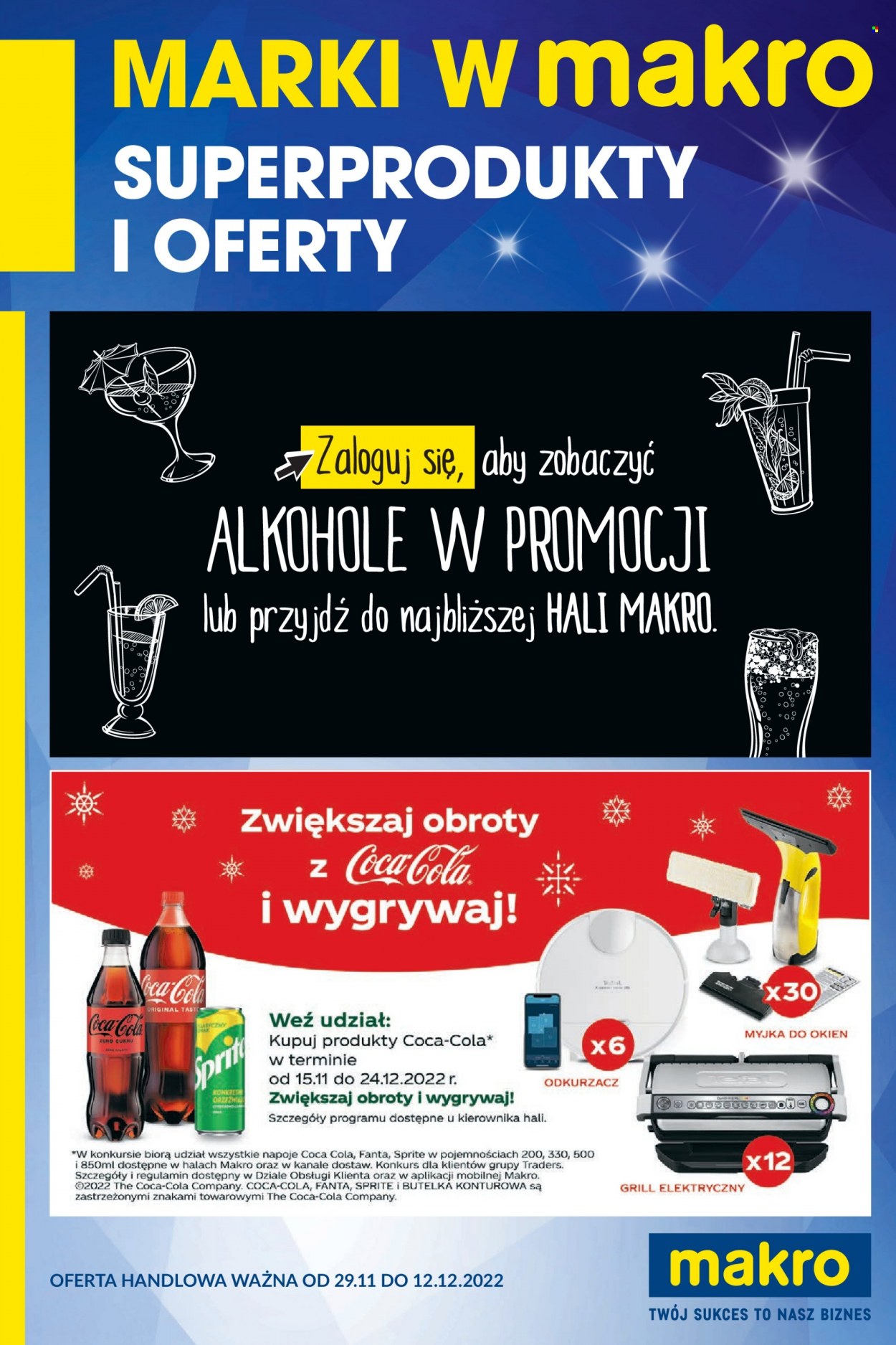 Gazetka Makro - 29.11.2022 - 12.12.2022. Strona 1