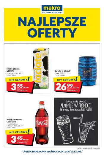 Gazetka Makro - 29.11.2022 - 12.12.2022.