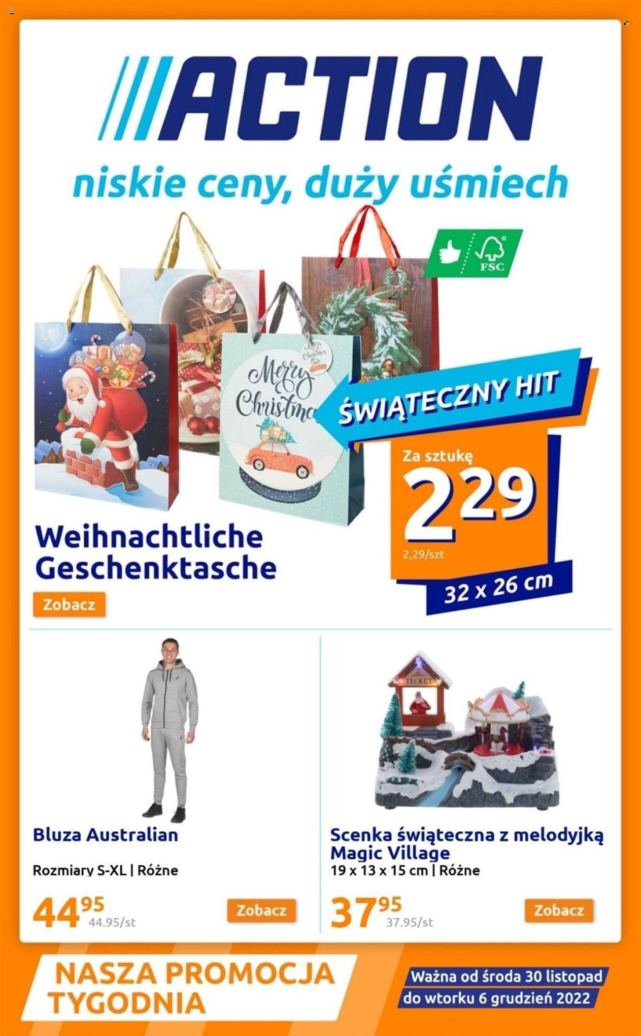 Gazetka Action - 30.11.2022 - 6.12.2022. Strona 1