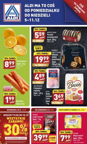 Gazetka ALDI - 5.12.2022 - 11.12.2022.