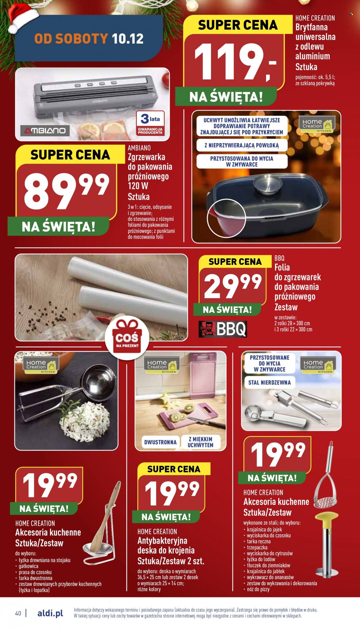 Gazetka ALDI - 5.12.2022 - 11.12.2022. Strona 40