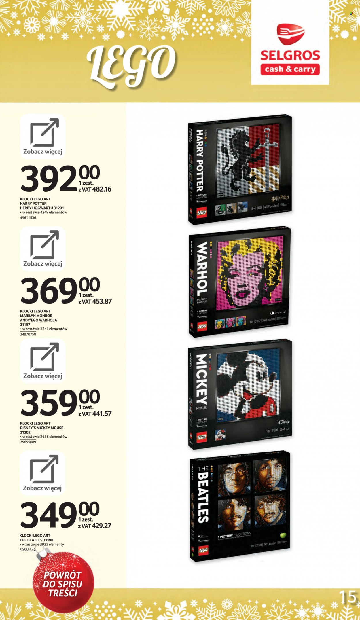 Gazetka Selgros - 3.11.2022 - 24.12.2022. Strona 15