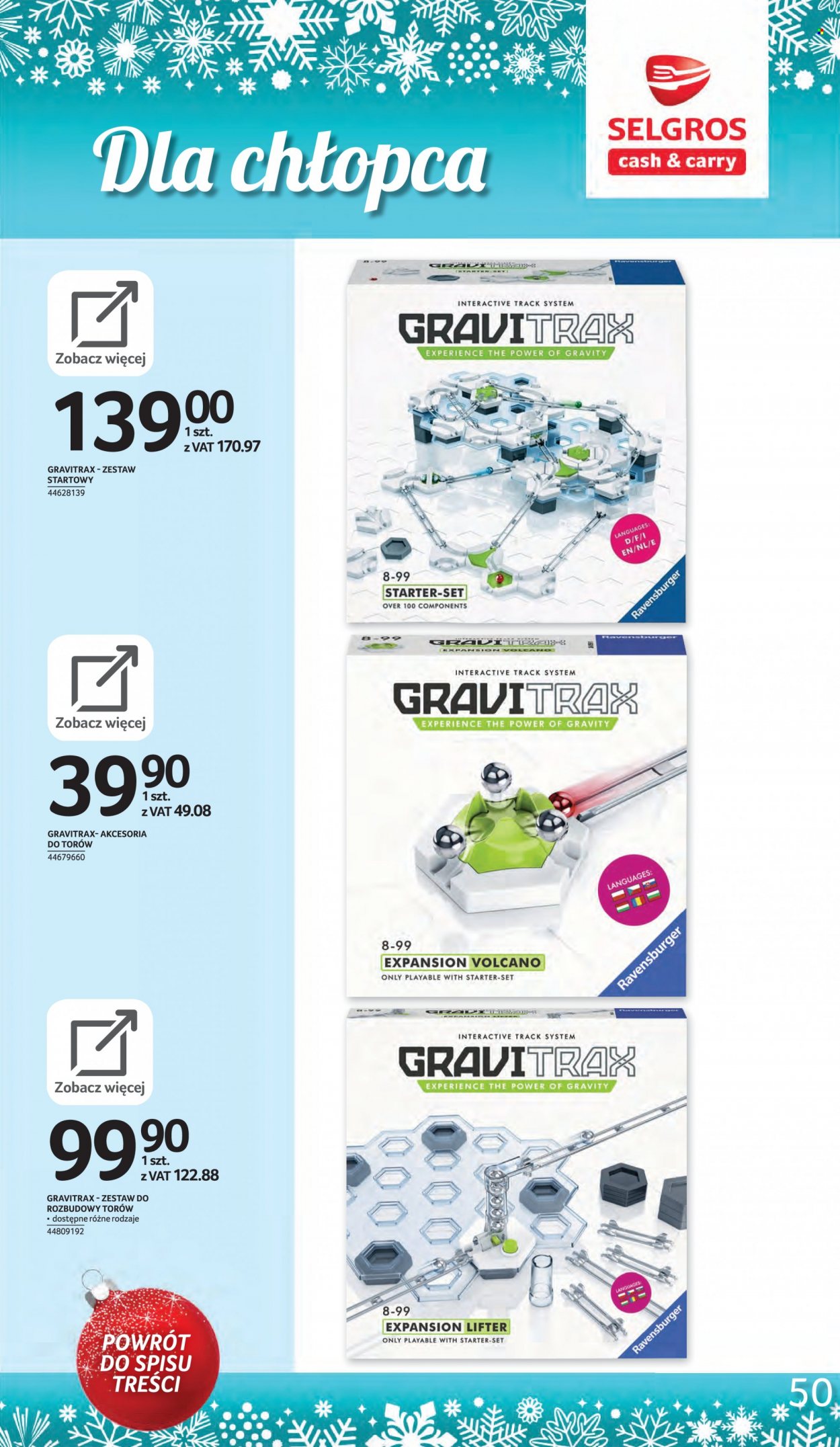 Gazetka Selgros - 3.11.2022 - 24.12.2022. Strona 50