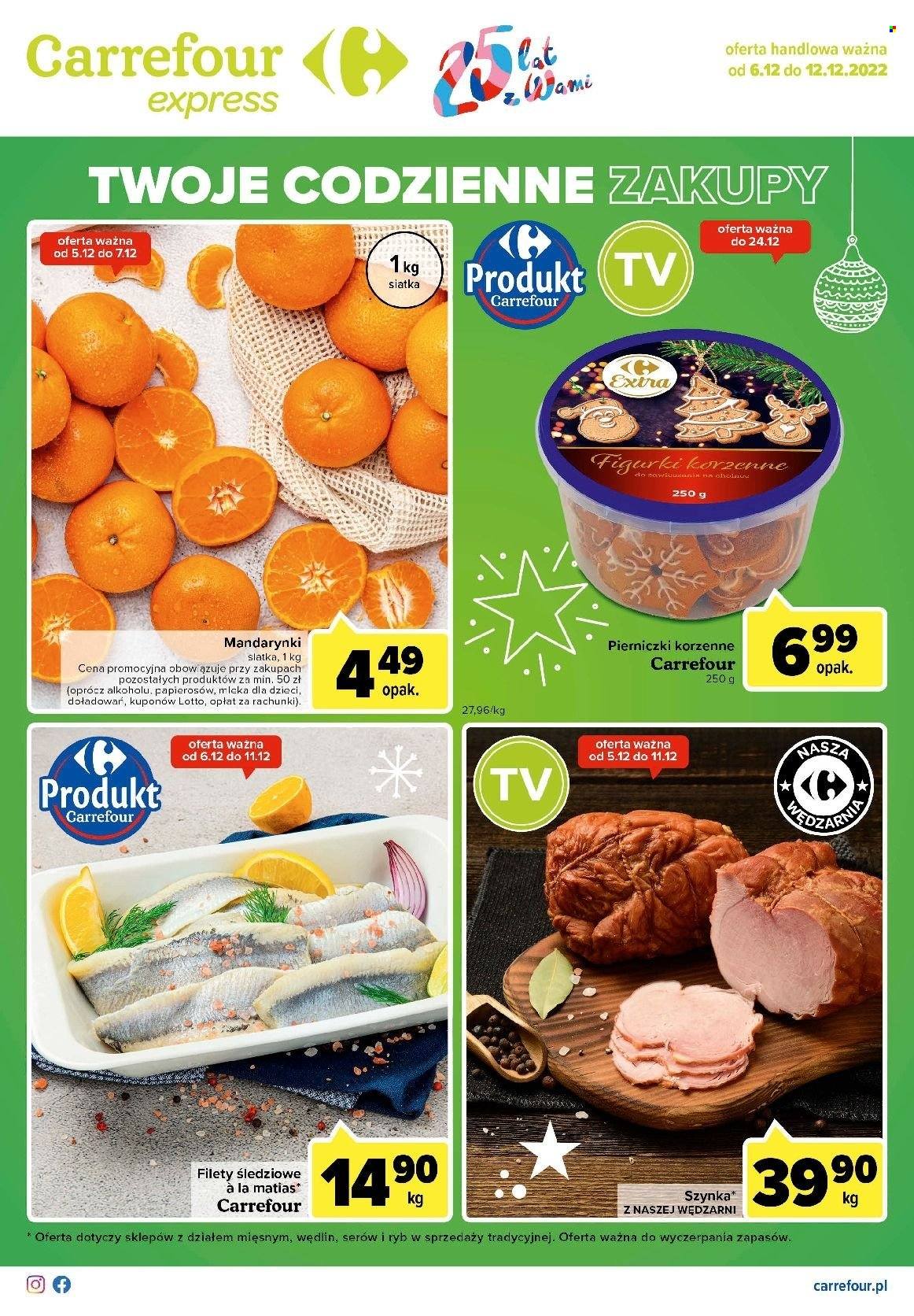 Gazetka Carrefour Express - 6.12.2022 - 12.12.2022. Strona 1