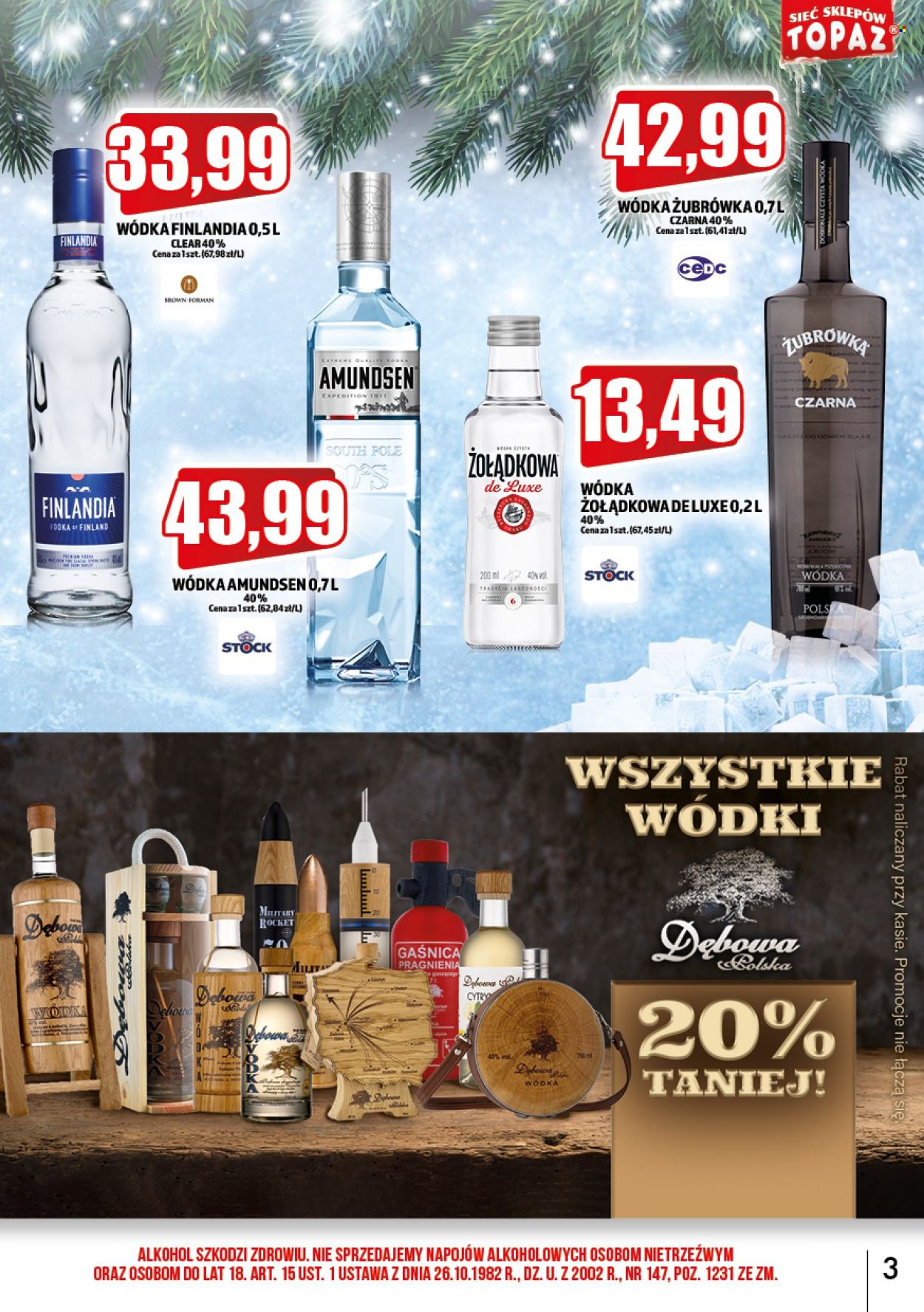 Gazetka Topaz - 1.12.2022 - 31.12.2022. Strona 3