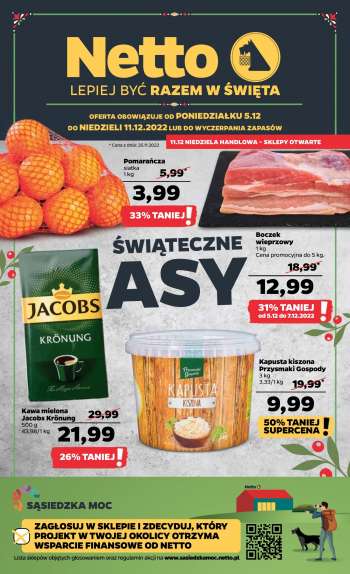 Gazetka Netto - 5.12.2022 - 11.12.2022.