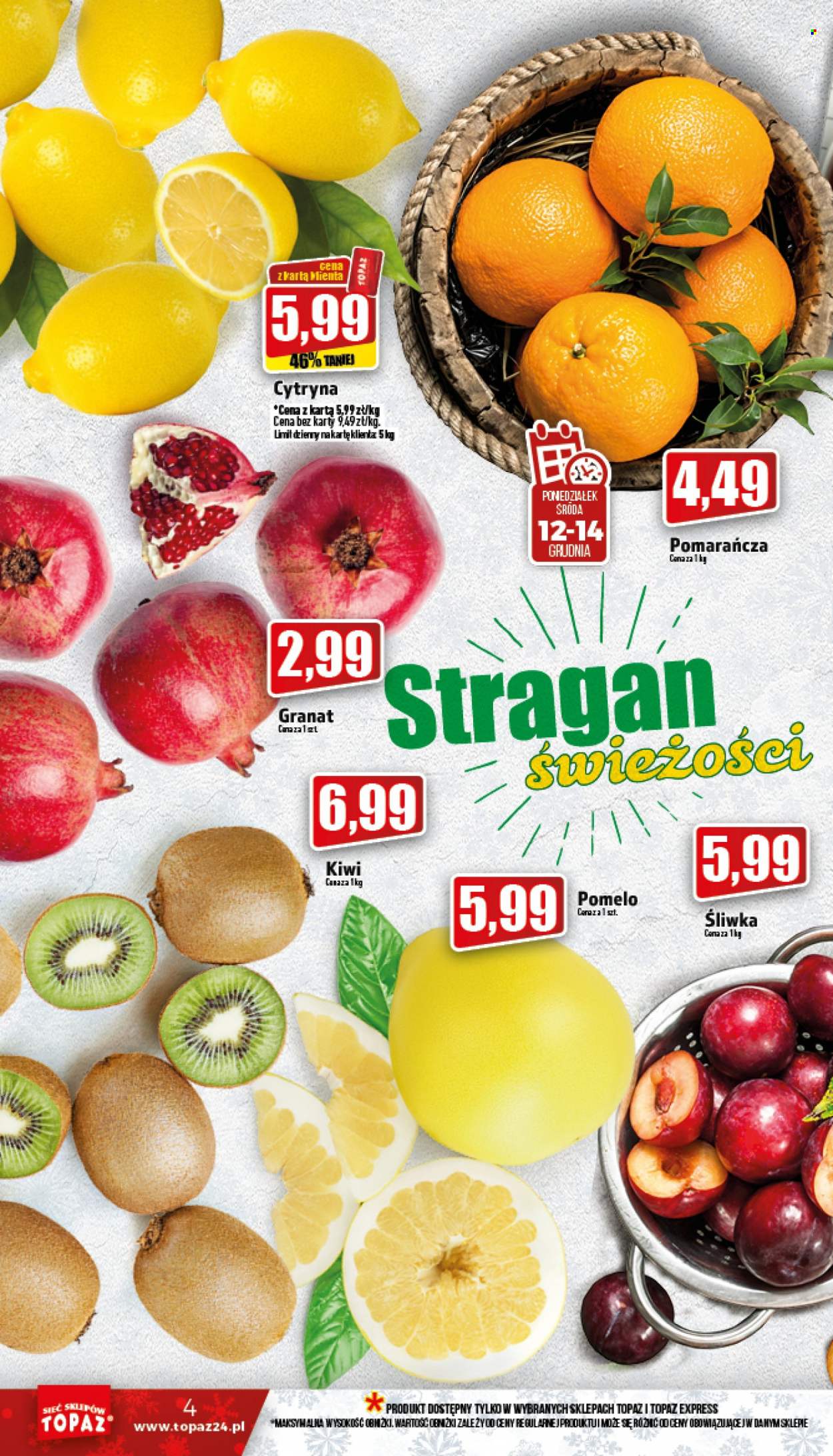 Gazetka Topaz - 8.12.2022 - 14.12.2022. Strona 4