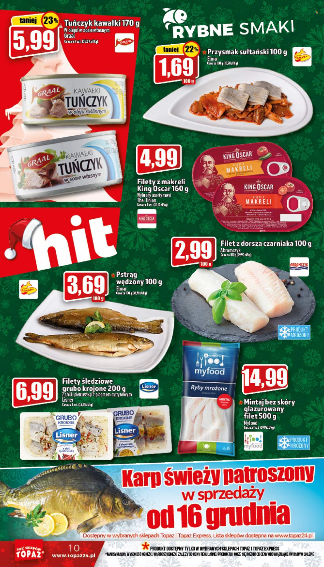 Gazetka Topaz - 8.12.2022 - 14.12.2022. Strona 10
