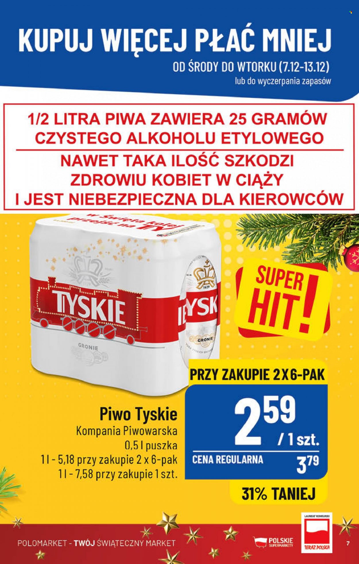 Gazetka Polomarket - 7.12.2022 - 13.12.2022. Strona 7