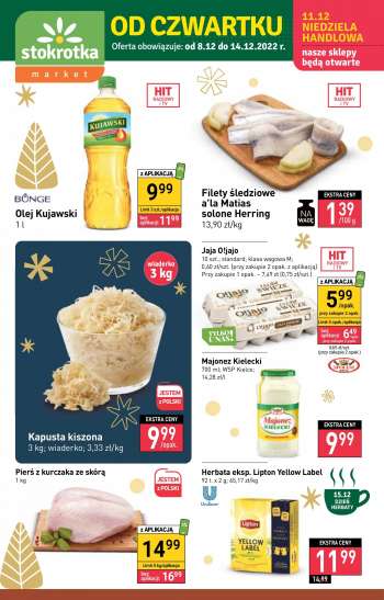 Gazetka Stokrotka Market - 8.12.2022 - 14.12.2022.