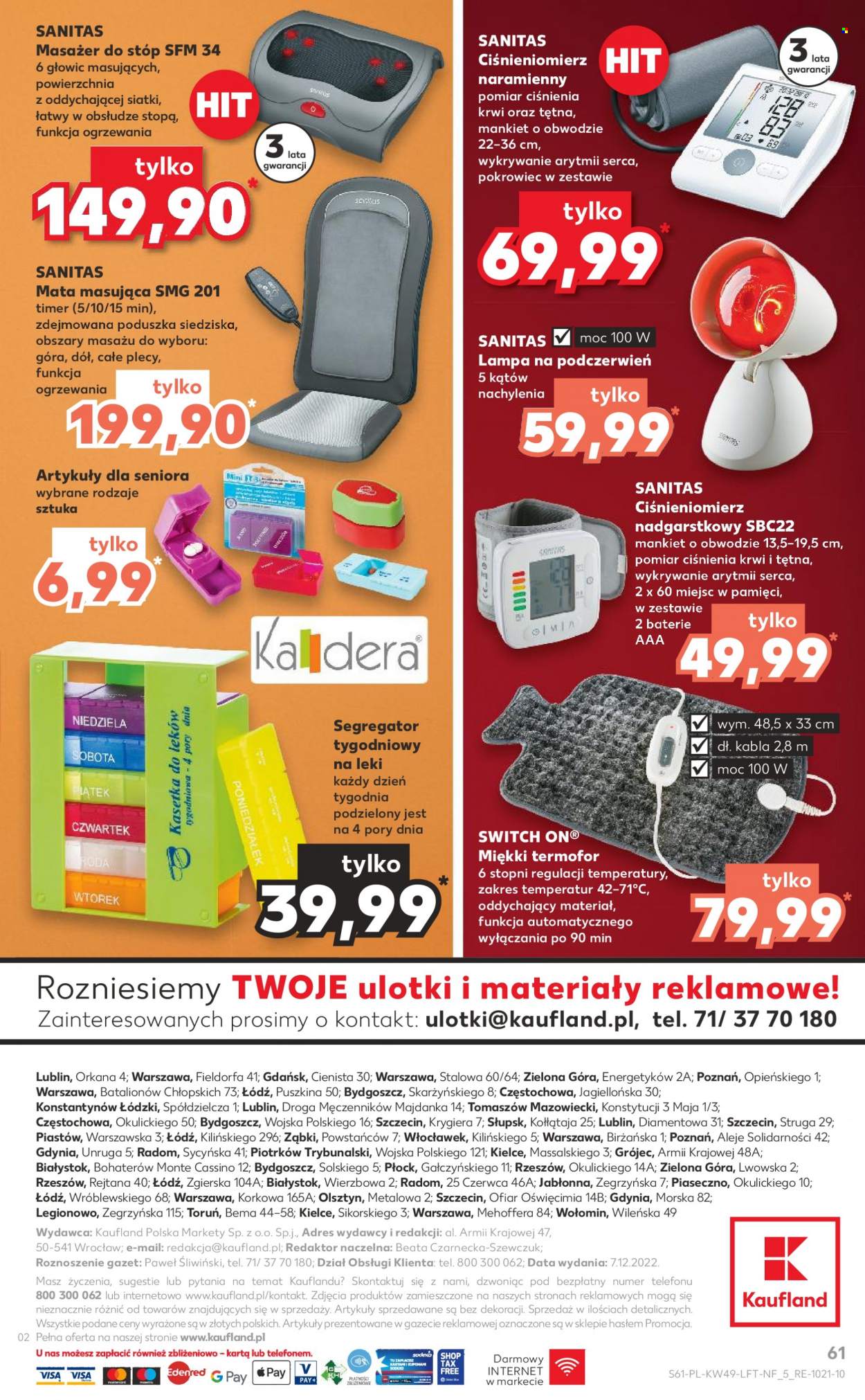 Gazetka Kaufland - 8.12.2022 - 14.12.2022. Strona 61