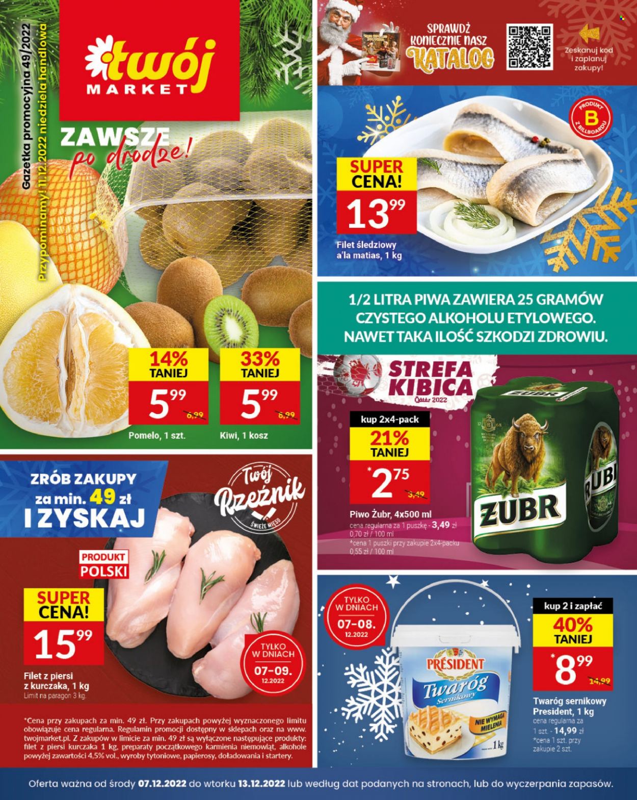 Gazetka Twój Market - 7.12.2022 - 13.12.2022. Strona 1