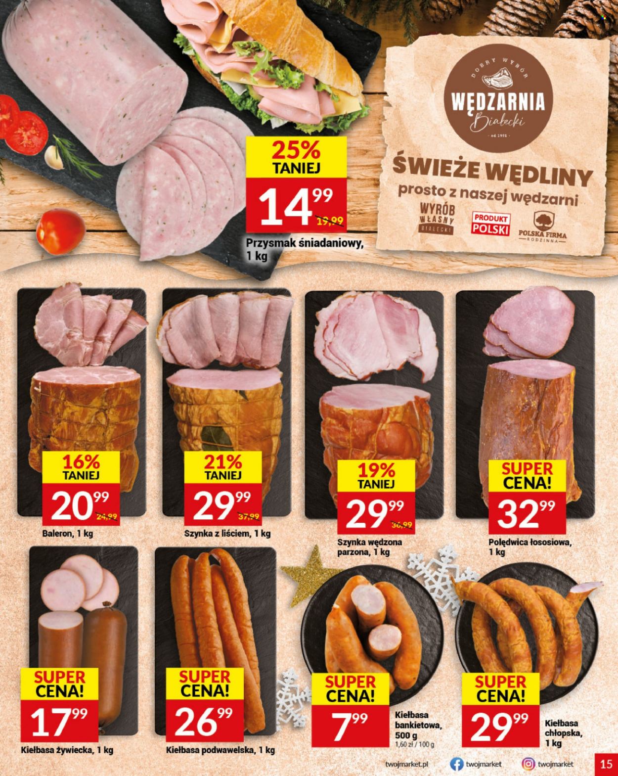 Gazetka Twój Market - 7.12.2022 - 13.12.2022. Strona 15