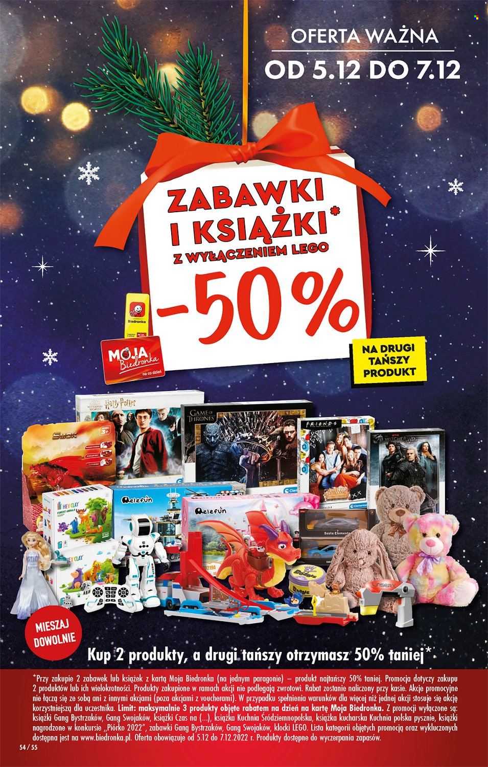 Gazetka Biedronka - 5.12.2022 - 11.12.2022. Strona 54