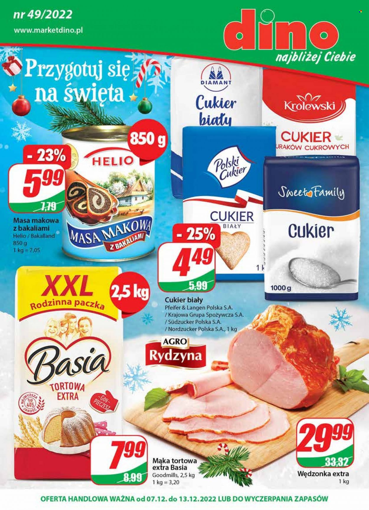 Gazetka Dino - 7.12.2022 - 13.12.2022. Strona 1