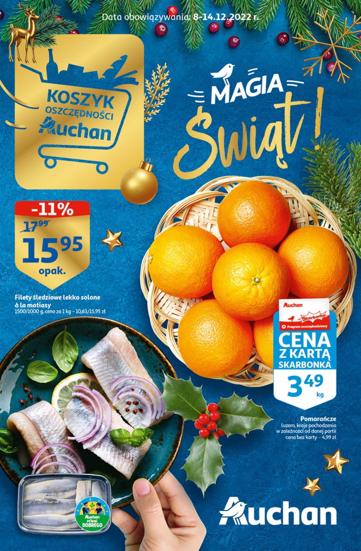 Gazetka Auchan - 8.12.2022 - 14.12.2022. Strona 1