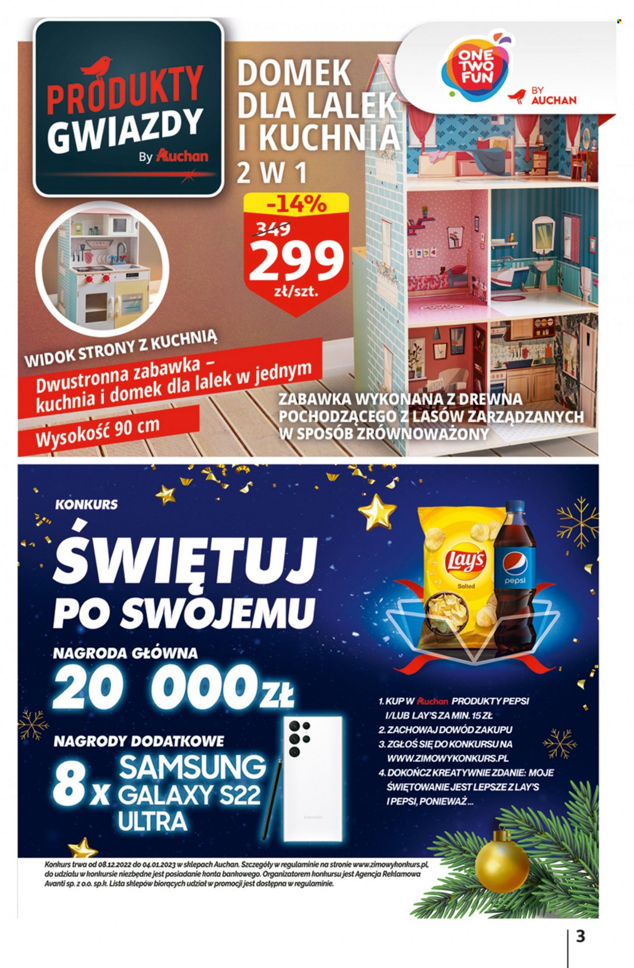 Gazetka Auchan - 8.12.2022 - 14.12.2022. Strona 3