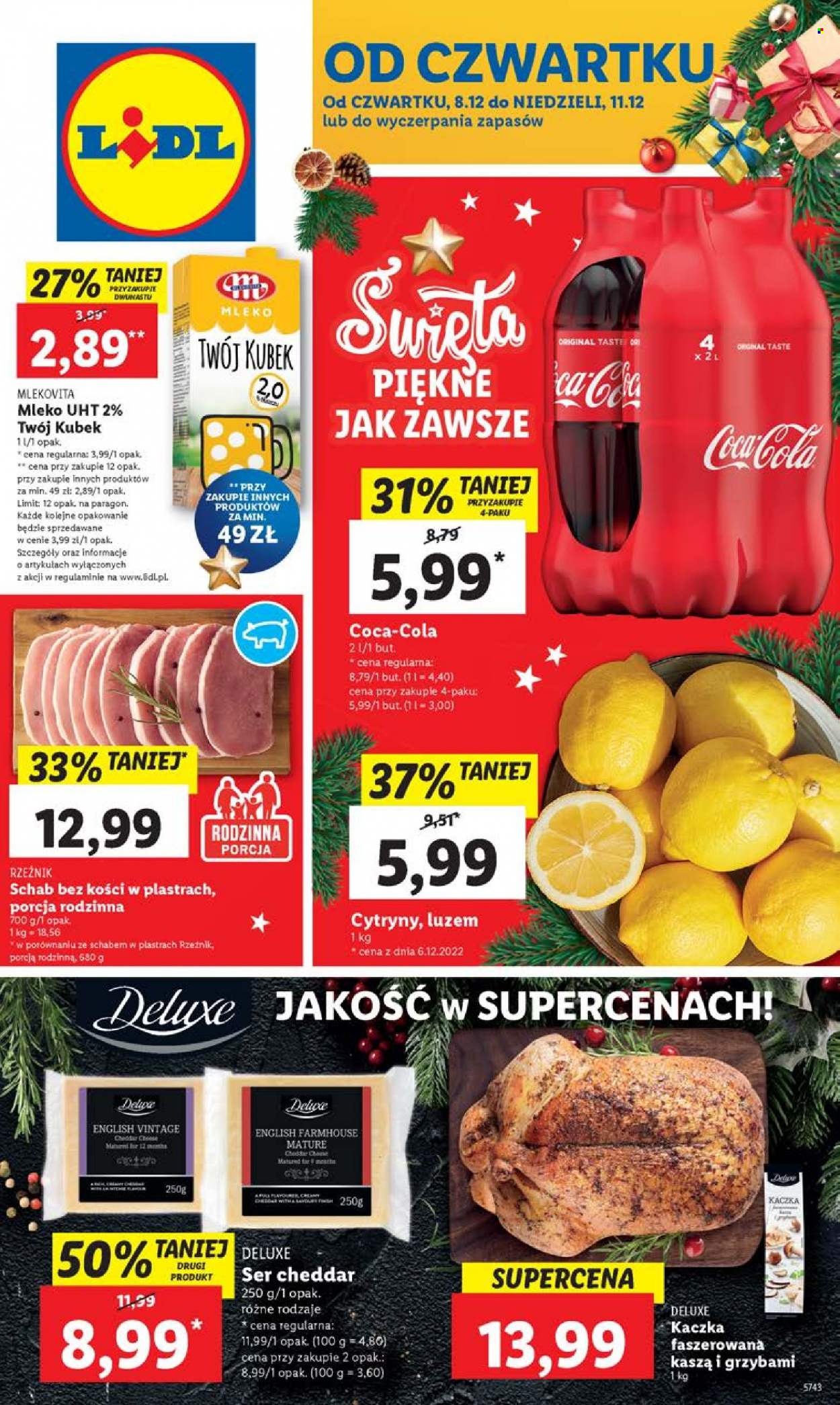 Gazetka Lidl - 8.12.2022 - 11.12.2022. Strona 1