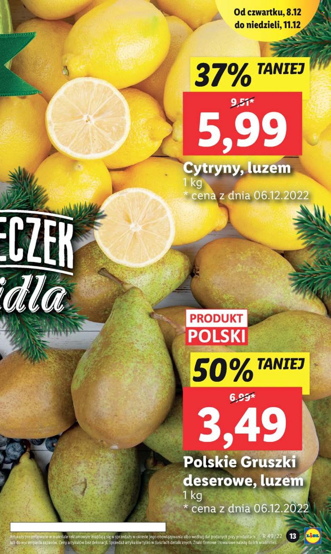 Gazetka Lidl - 8.12.2022 - 11.12.2022. Strona 13