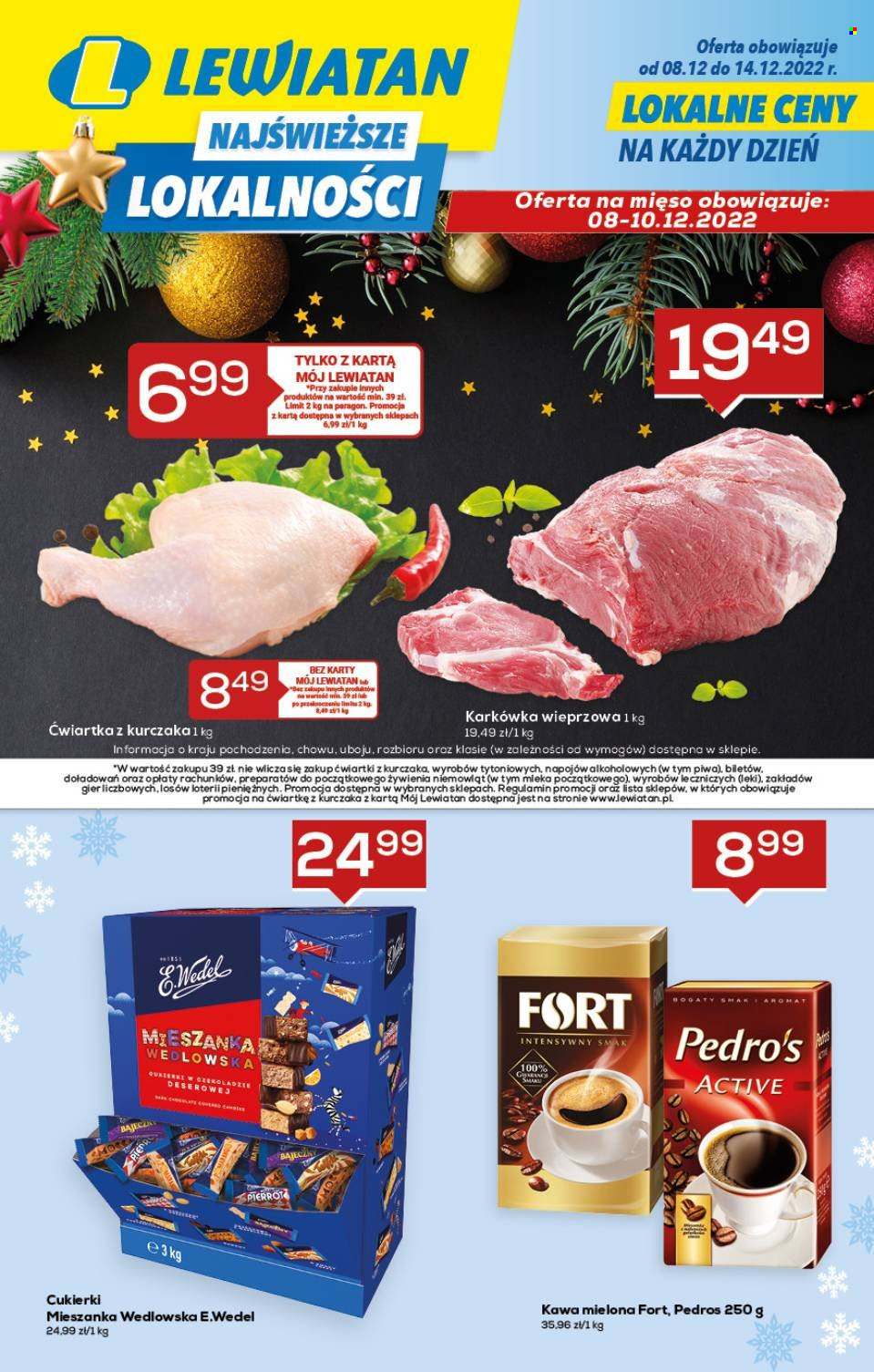 Gazetka Lewiatan - 8.12.2022 - 14.12.2022. Strona 1