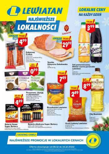 Gazetka Lewiatan - 8.12.2022 - 14.12.2022.