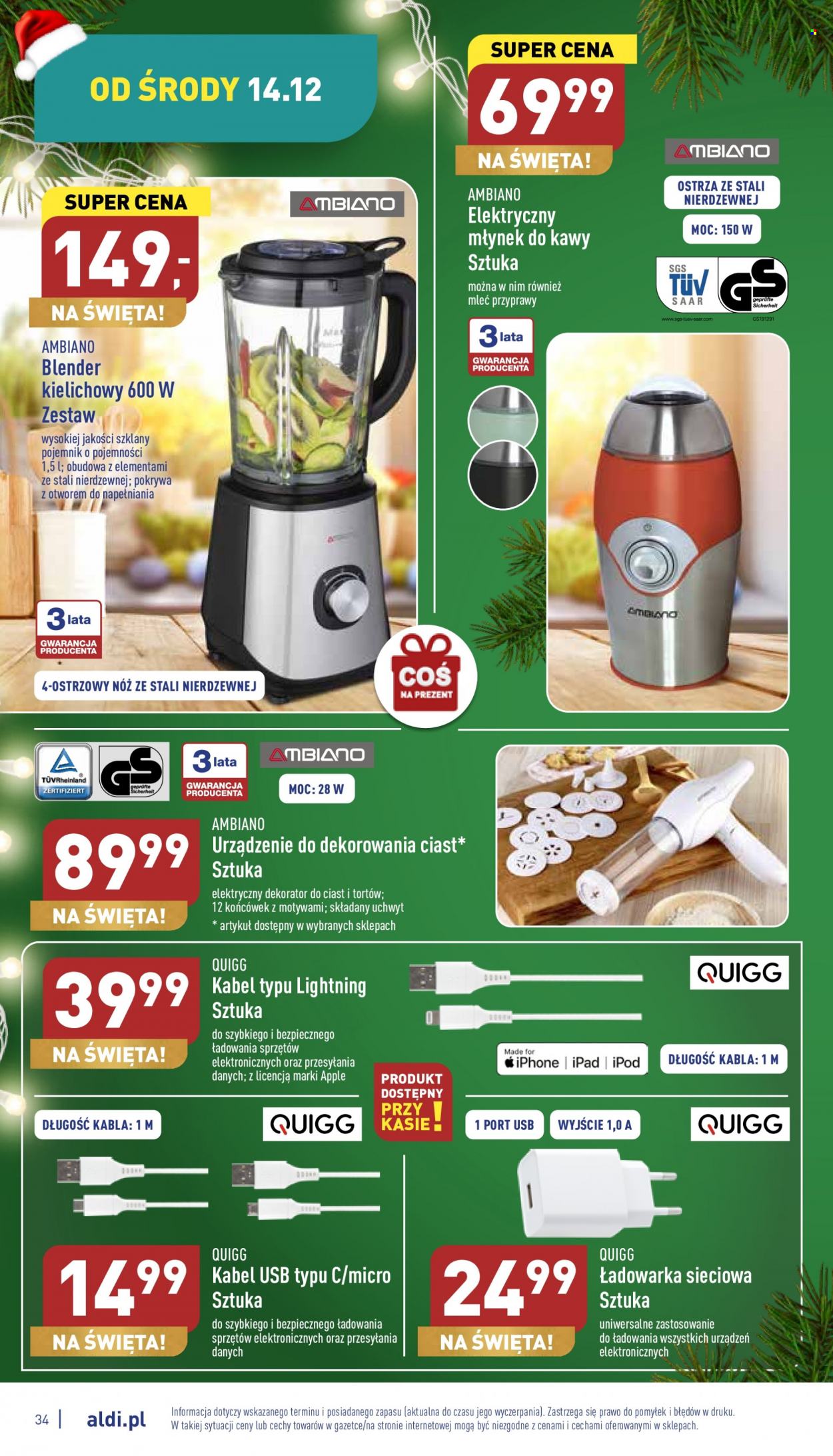 Gazetka ALDI - 12.12.2022 - 18.12.2022. Strona 34