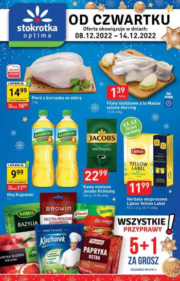 Gazetka Stokrotka Optima - 8.12.2022 - 14.12.2022.