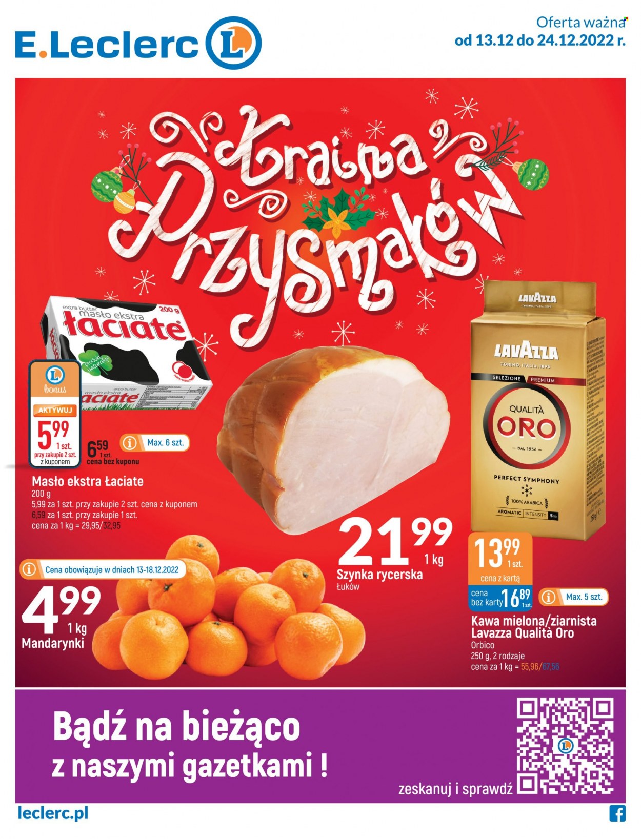 Gazetka E.Leclerc - 13.12.2022 - 24.12.2022. Strona 1