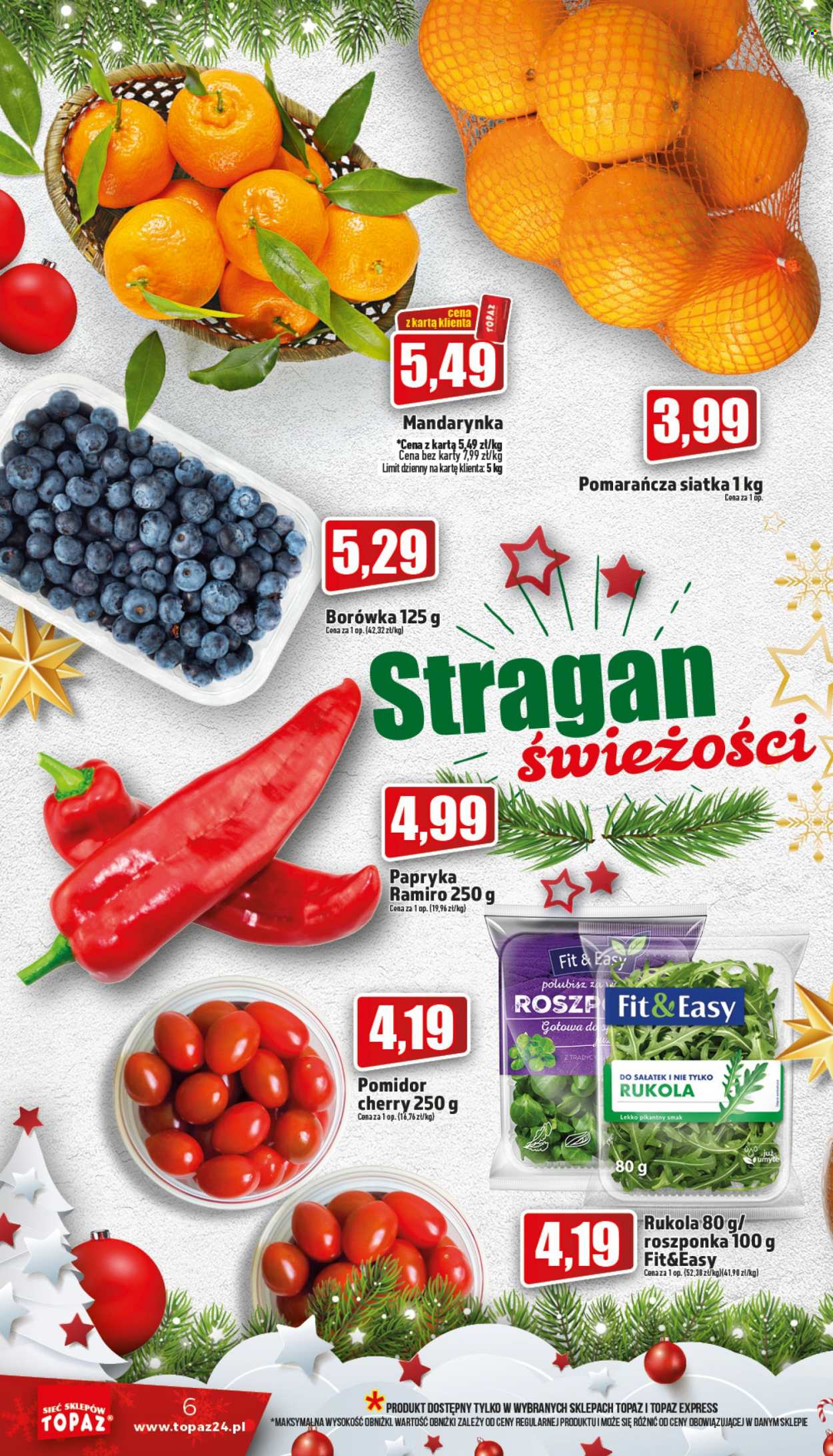 Gazetka Topaz - 15.12.2022 - 24.12.2022. Strona 6