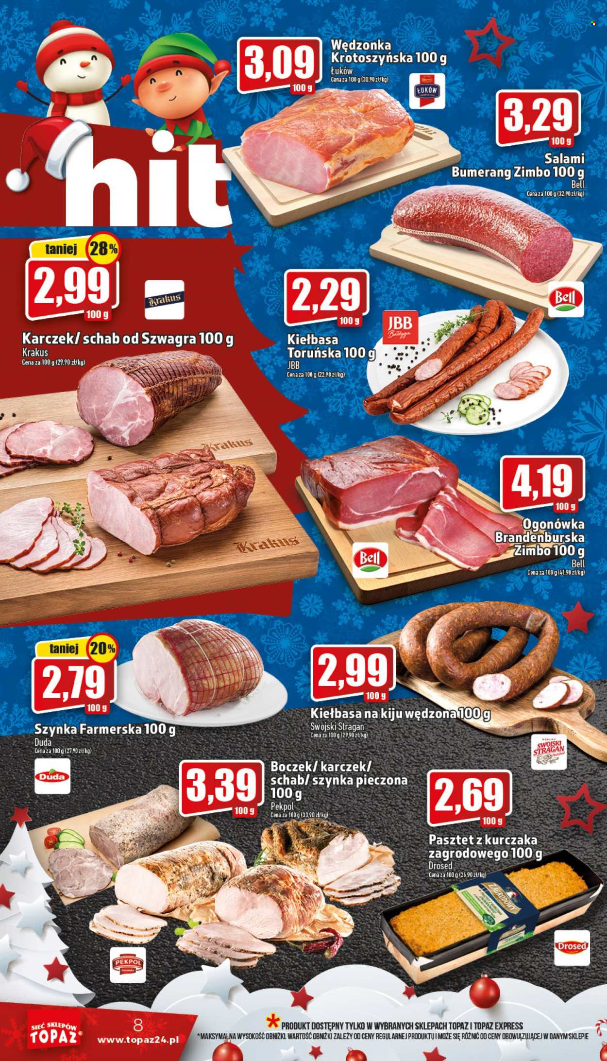 Gazetka Topaz - 15.12.2022 - 24.12.2022. Strona 8