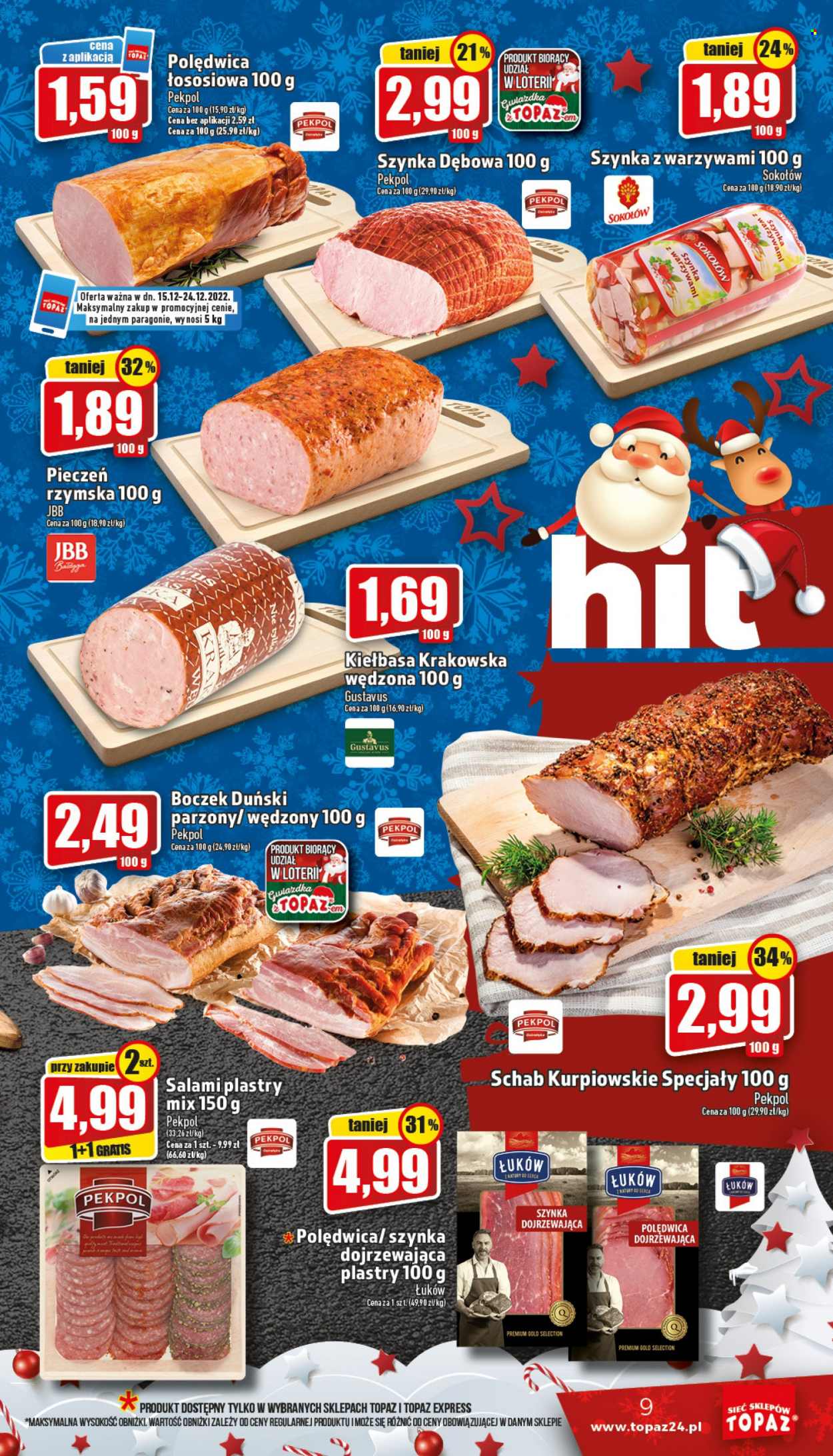 Gazetka Topaz - 15.12.2022 - 24.12.2022. Strona 9