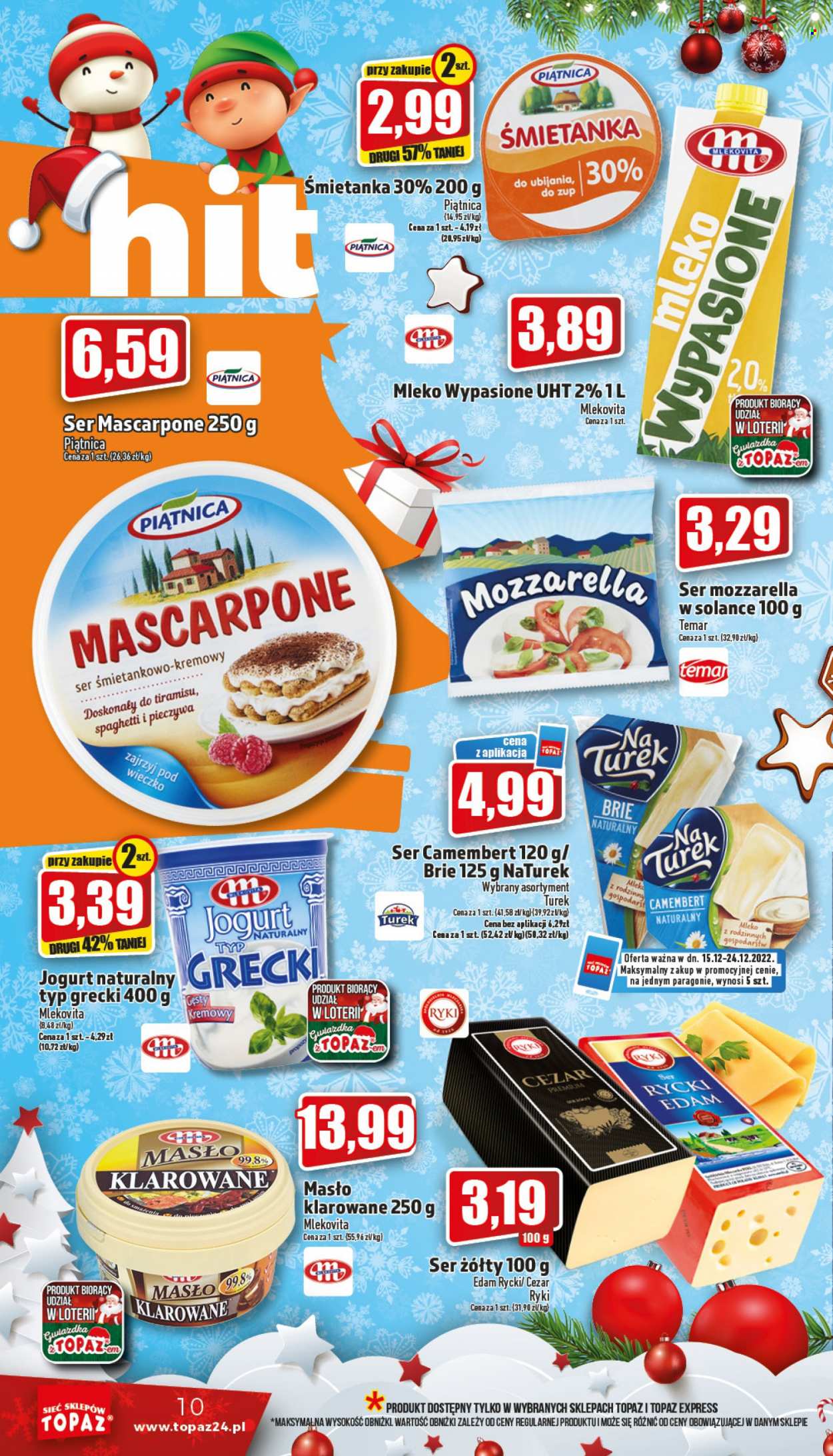 Gazetka Topaz - 15.12.2022 - 24.12.2022. Strona 10