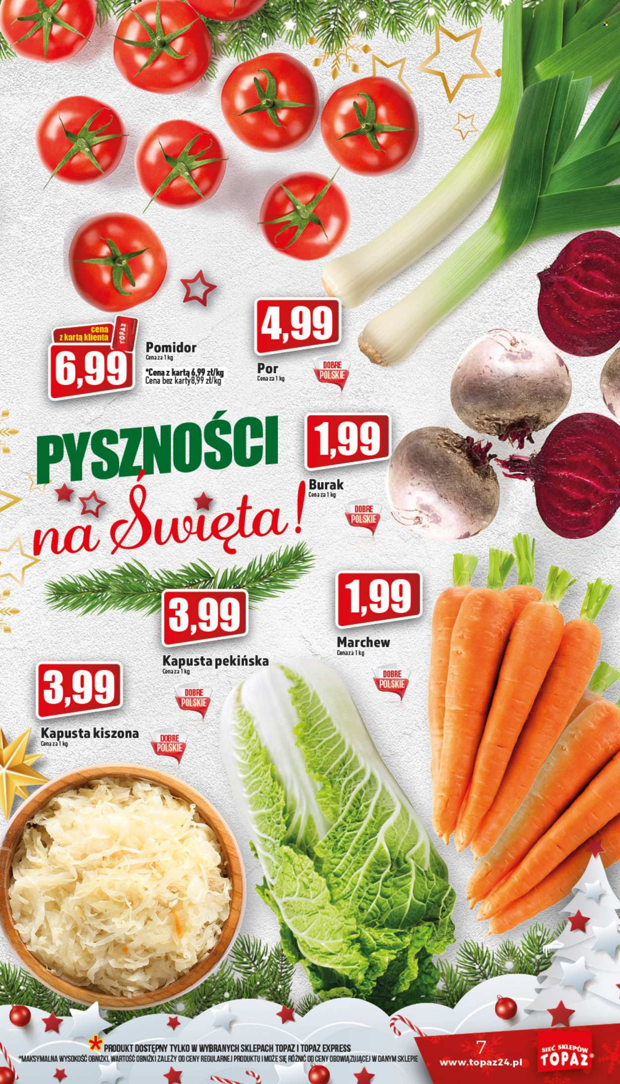 Gazetka Topaz - 15.12.2022 - 24.12.2022. Strona 7