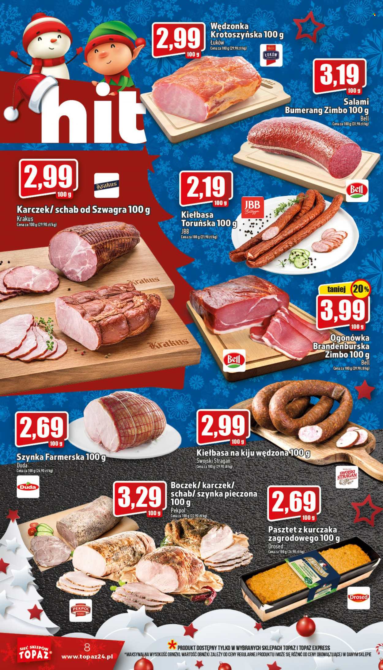 Gazetka Topaz - 15.12.2022 - 24.12.2022. Strona 8