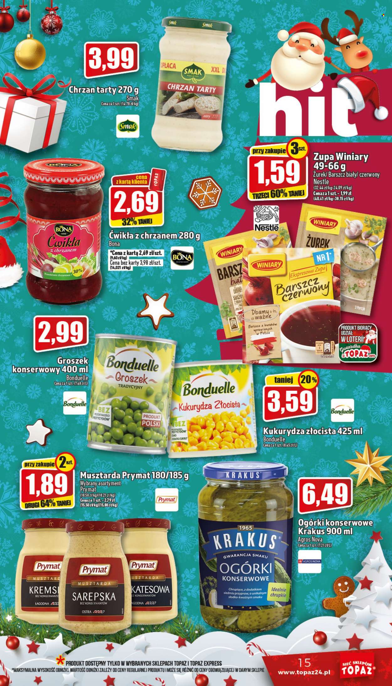 Gazetka Topaz - 15.12.2022 - 24.12.2022. Strona 15