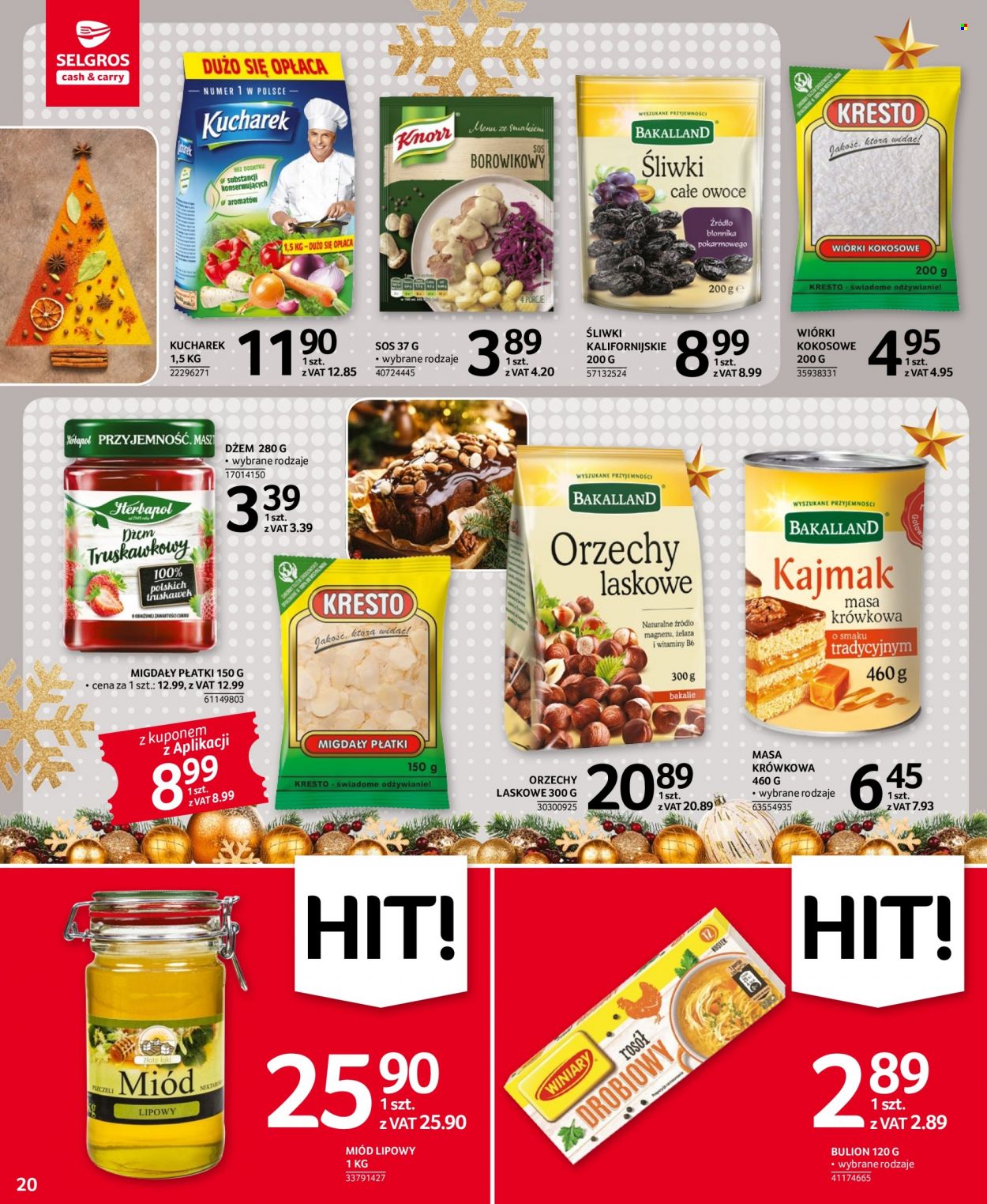 Gazetka Selgros - 15.12.2022 - 24.12.2022. Strona 20