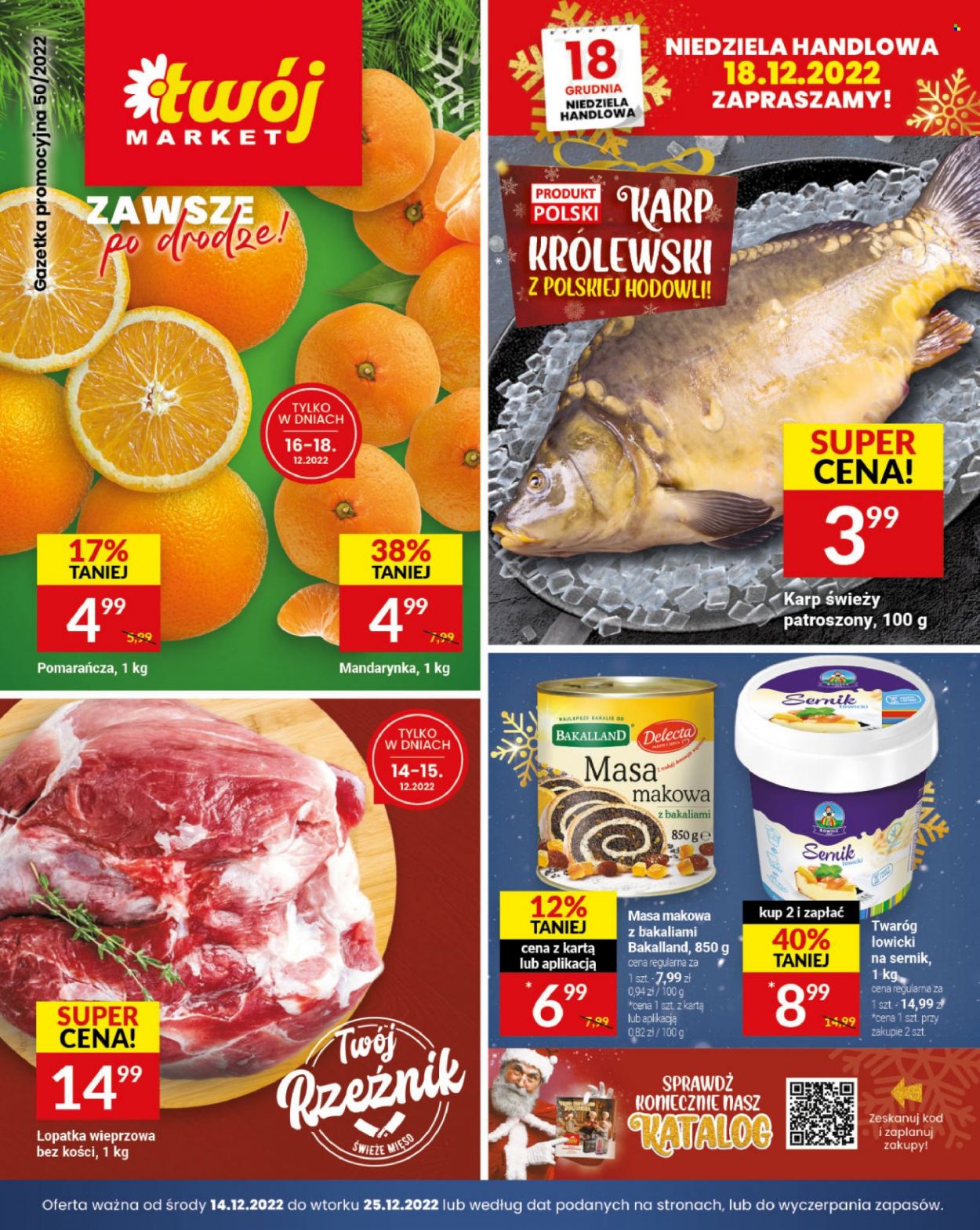 Gazetka Twój Market - 14.12.2022 - 25.12.2022. Strona 1
