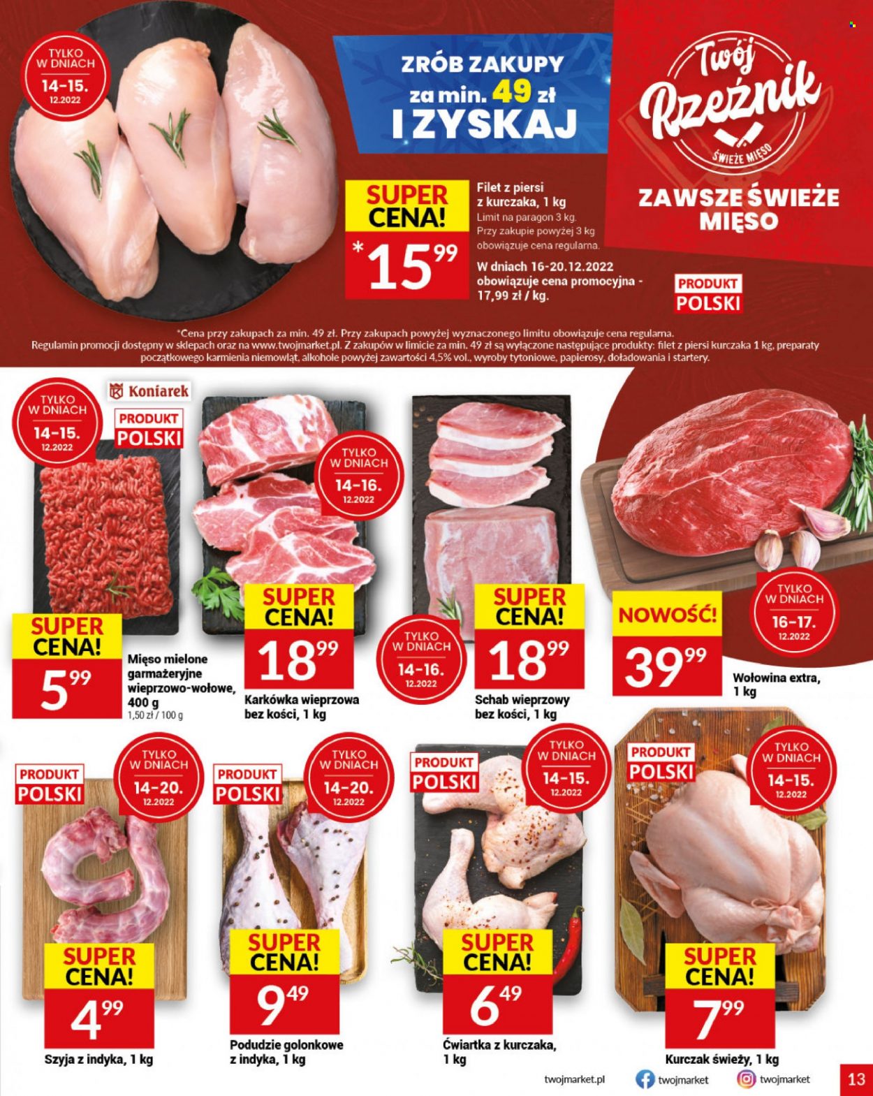 Gazetka Twój Market - 14.12.2022 - 25.12.2022. Strona 13