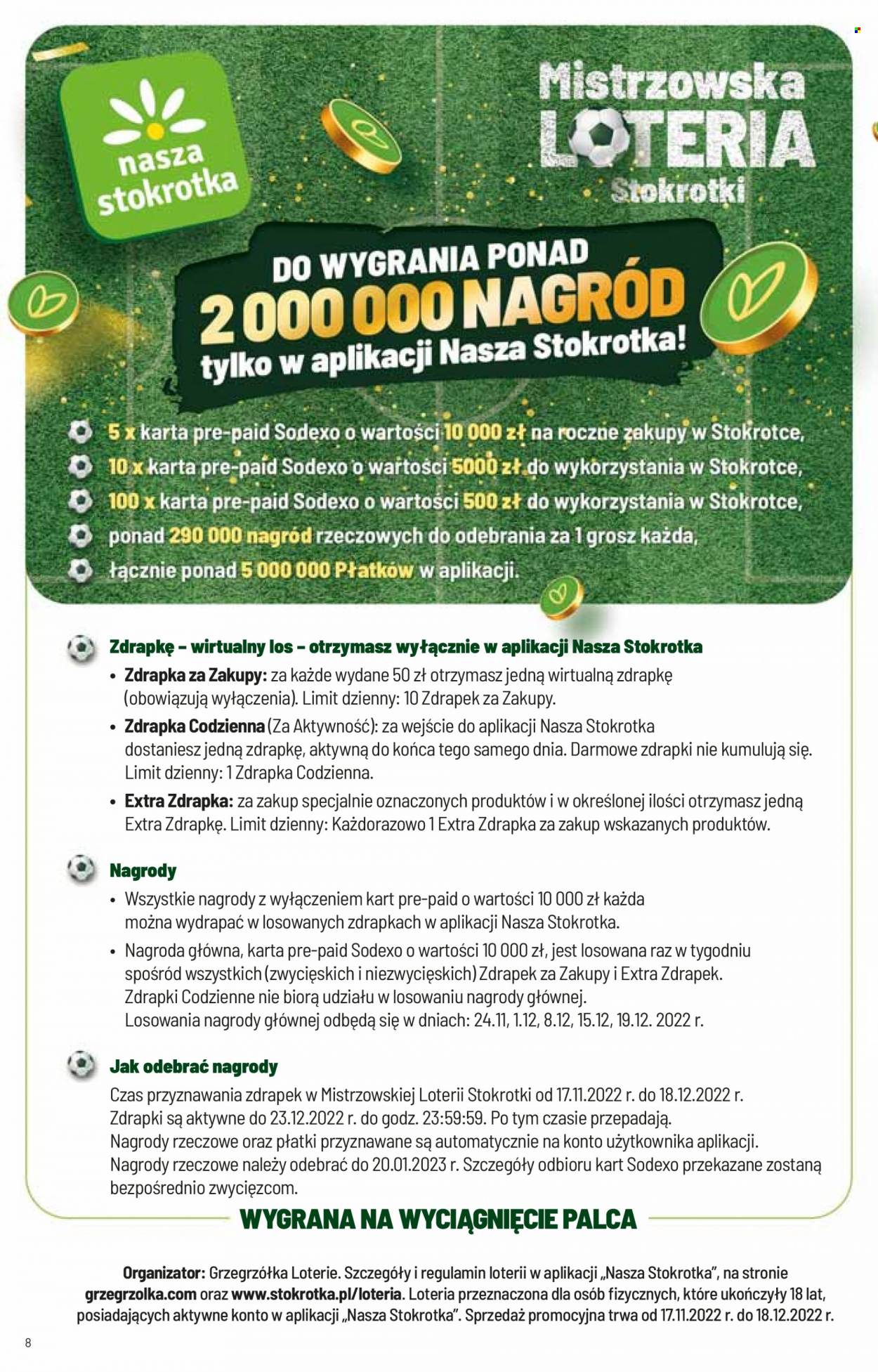 Gazetka Stokrotka Supermarket - 15.12.2022 - 21.12.2022. Strona 8