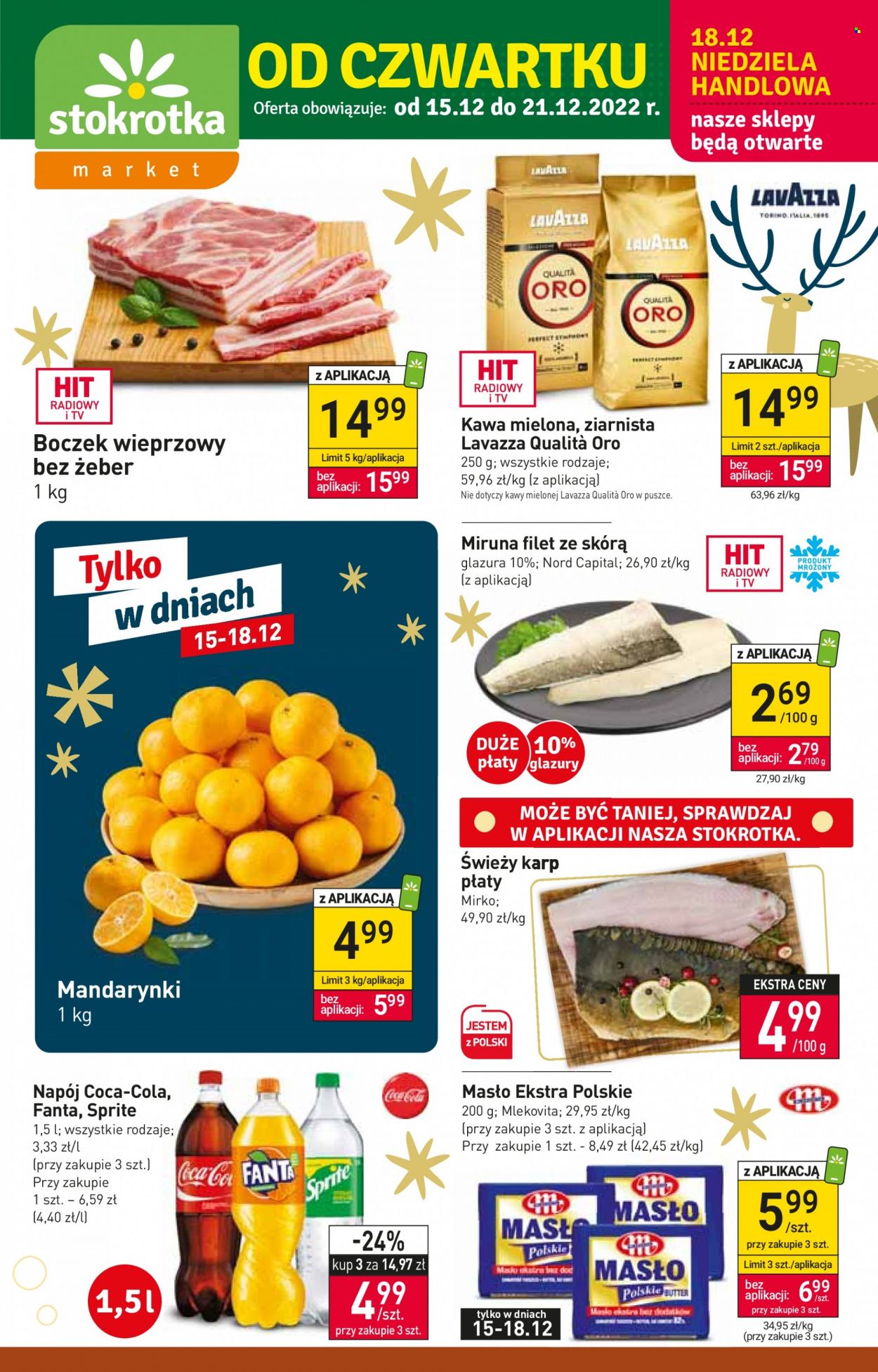 Gazetka Stokrotka Market - 15.12.2022 - 21.12.2022. Strona 1