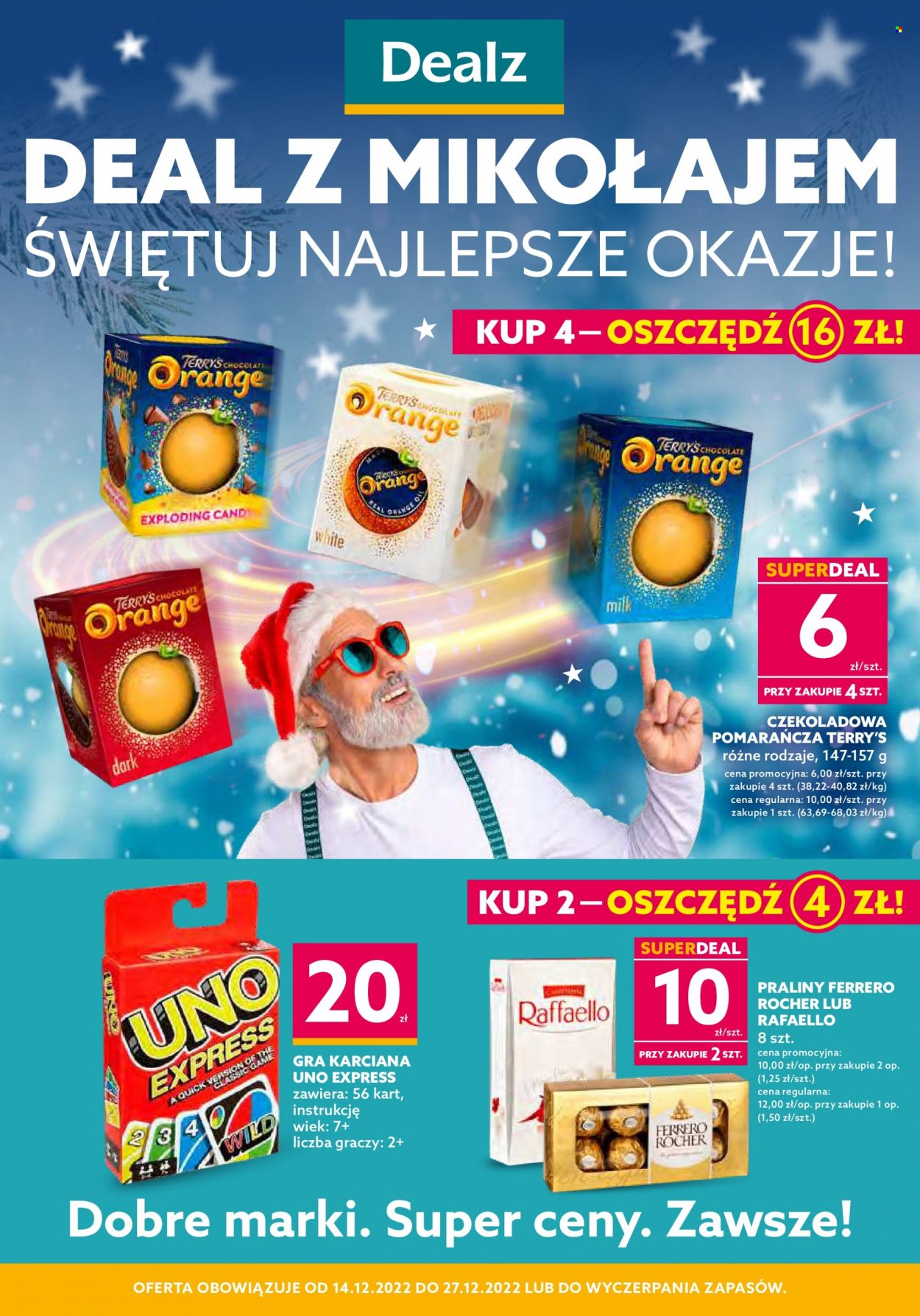 Gazetka Dealz - 14.12.2022 - 27.12.2022. Strona 1