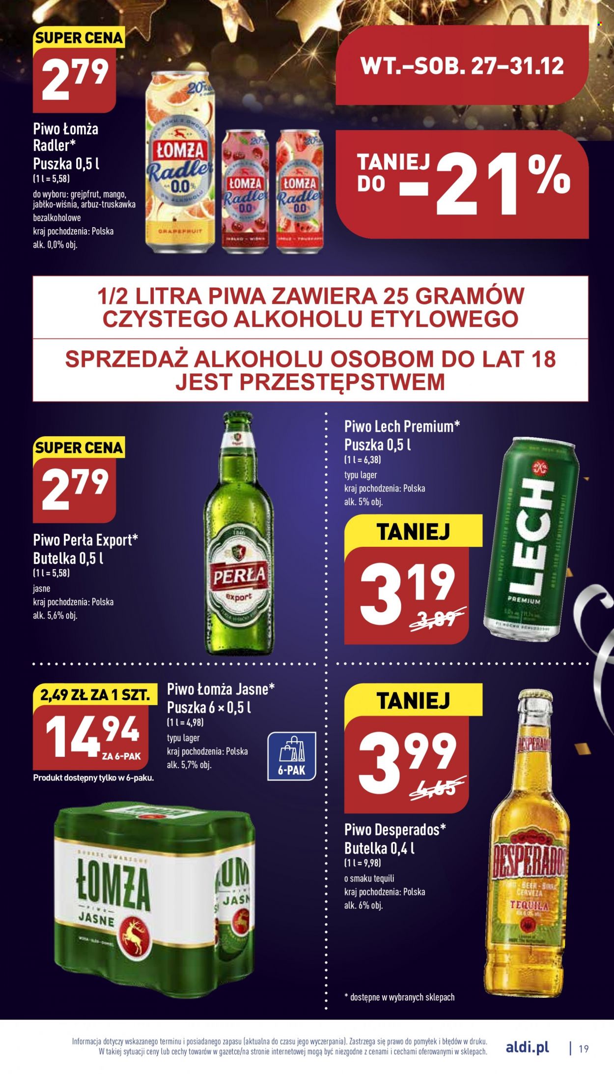 Gazetka ALDI - 27.12.2022 - 31.12.2022. Strona 19