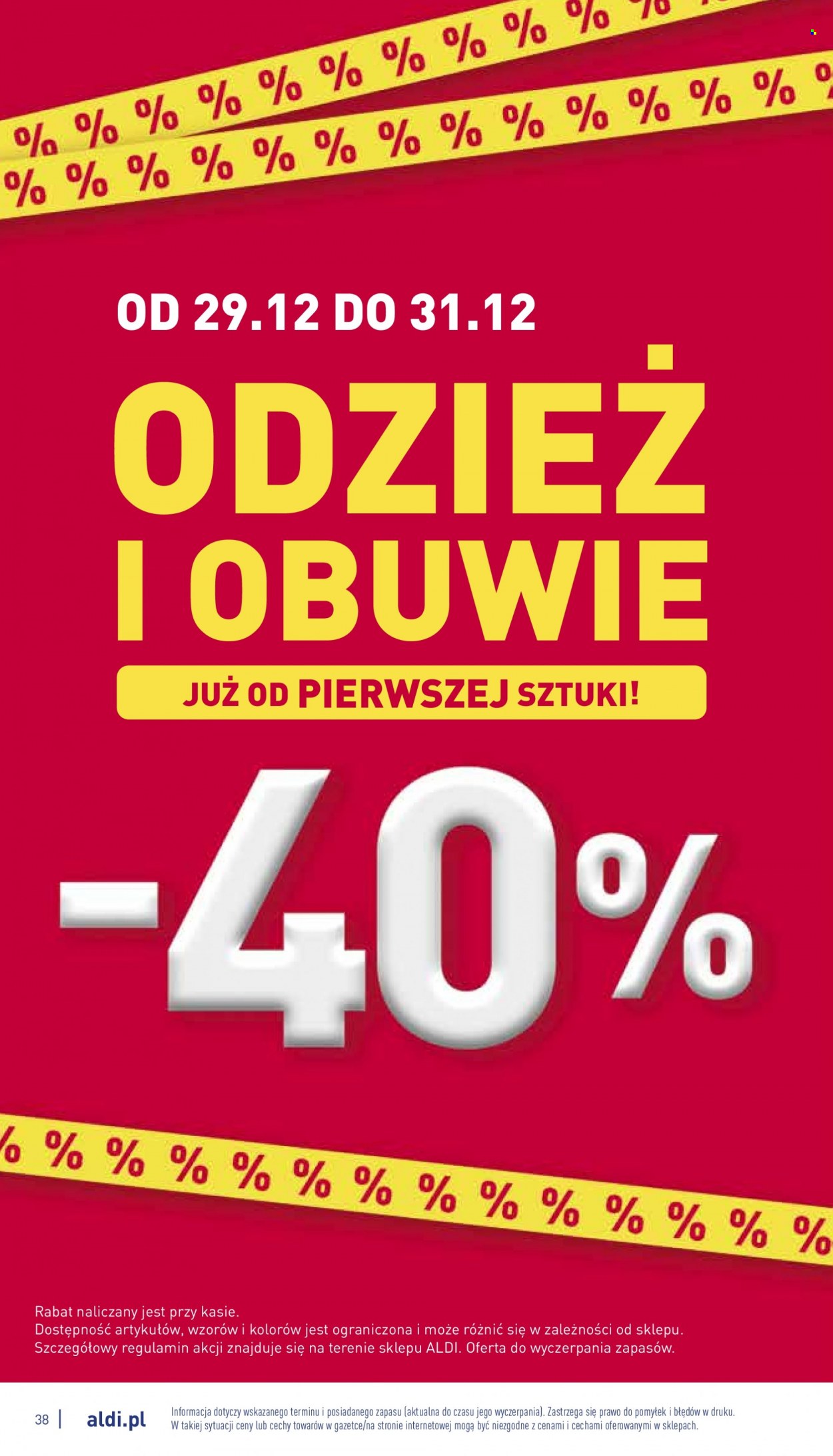 Gazetka ALDI - 27.12.2022 - 31.12.2022. Strona 38