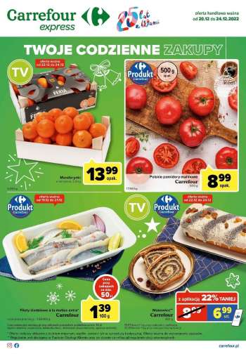 Gazetka Carrefour - 20.12.2022 - 24.12.2022.
