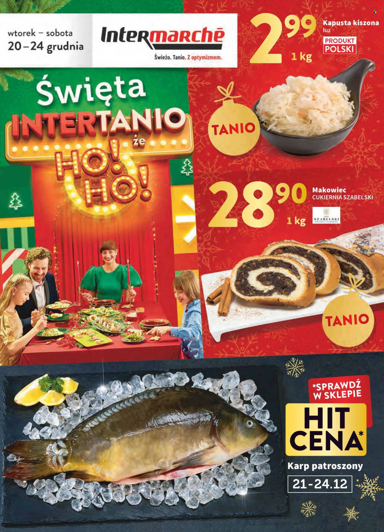 Gazetka Intermarché - 20.12.2022 - 24.12.2022. Strona 1